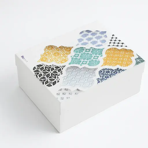[B1013000000] B10 13 (7.5"x9.5"x4") White Gift Box | Birthday Gift Box | Wedding Gift Box | Eid Gift Box