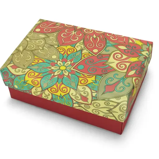 [B0702000000] B07 02 (4"x6"x2") Red Gift Box | Sweet Gift Box for 1/4kg