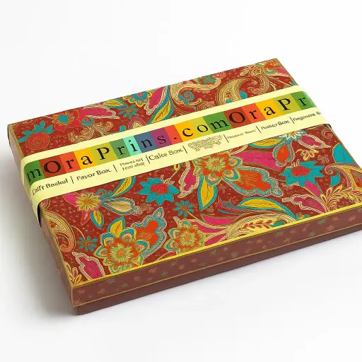 [B2701000000] B27 01 (9"x13"x2") Red Gift Box | Eid Gift Box | Wedding Gift Box | Birthday Gift Box