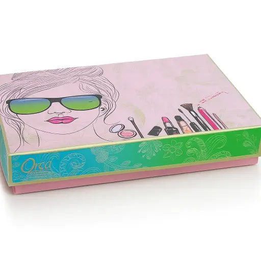 [B2803000000] B28 03 (10"x14.7"x2.5") Pink Gift Box | Cosmetic Gift Box | Eid Gift Box | Wedding Gift Box | Birthday Gift Box