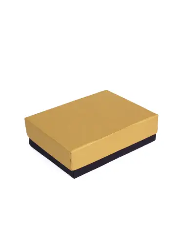 [B3701000000] B37 01 (3.5"x4.5"x1.5" Inches) Gold/Black Gift Box | Birthday Gift Box | Eid Gift Box | Wedding Gift Box