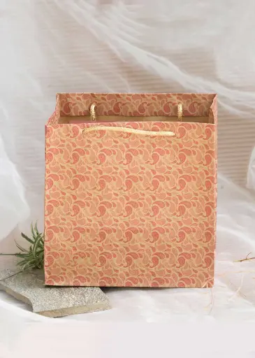 [H0307000000] H03 07 (5.5"x7.5"x7.5") Kraft Gift Bag | Perfect for Birthday Gifts, Party Favors, Small Retail Items, Promotional Giveaways and Everyday Use